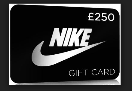 nike gift card can be used where