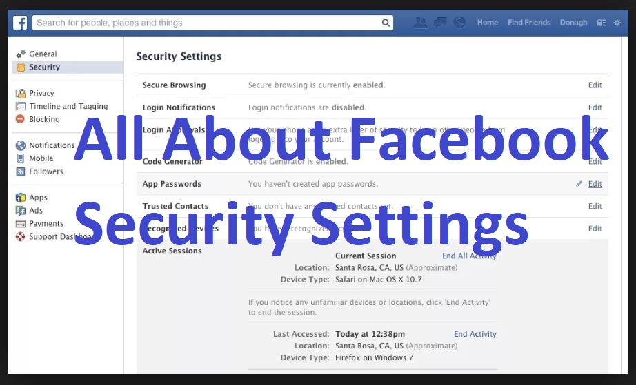 How to Change Facebook Security Settings & Privacy Settings Simple