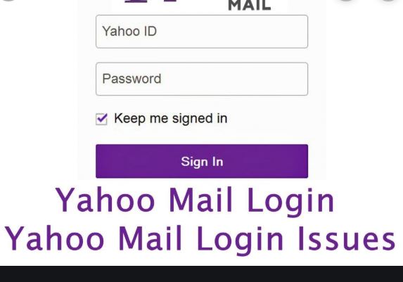 Yahoo Mail Log In Sign In Yahoo Mail Log In With Facebook Yahoo
