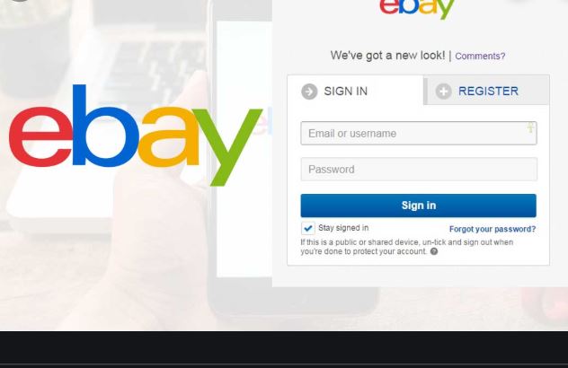 eBay Account | Sign in or Register Free | My eBay Store