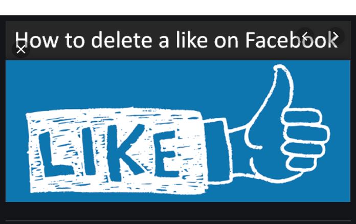 How To Delete Likes On Facebook