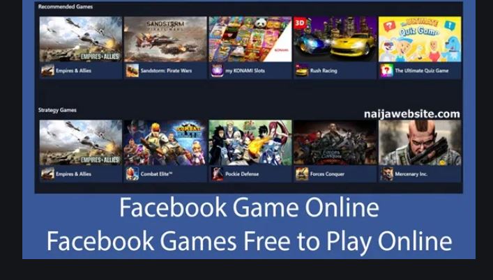 Games on Facebook Free to Play Online