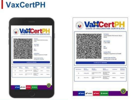 Vaxcert PH Mobile App Download